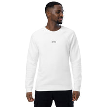 Load image into Gallery viewer, Unisex organic raglan sweatshirt - Aryeo Embroidered

